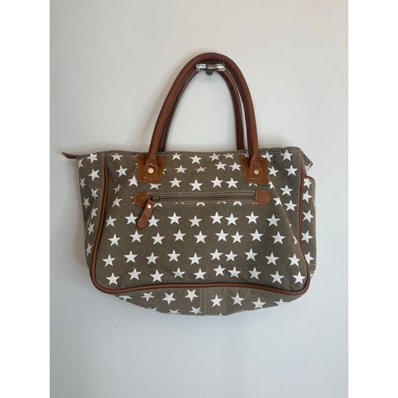 Myra Bag Freedom of Star Bag Canvas and Leather Excellent Condition - Picture 3 of 10